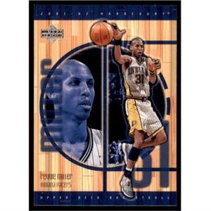 2001-02 REGGIE MILLER UPPER DECK HARD COURT CARD